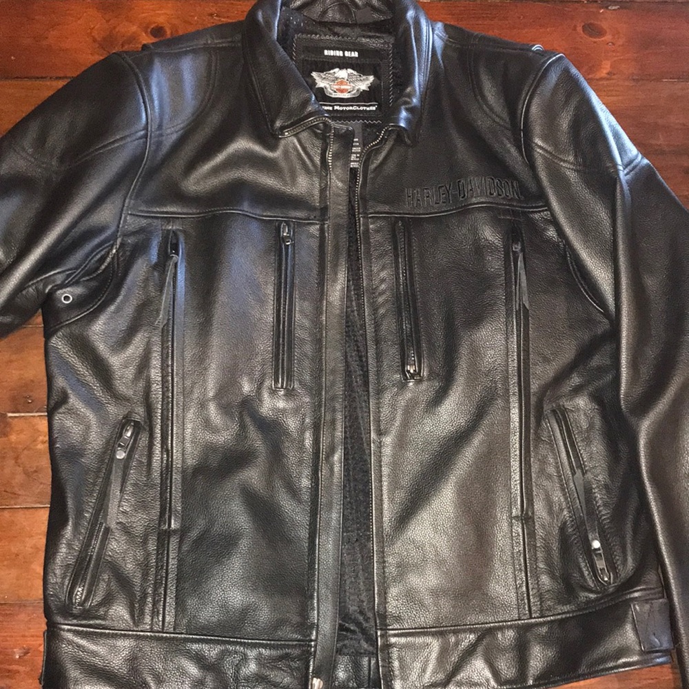 Harley Davidson Leather Riding Jacket